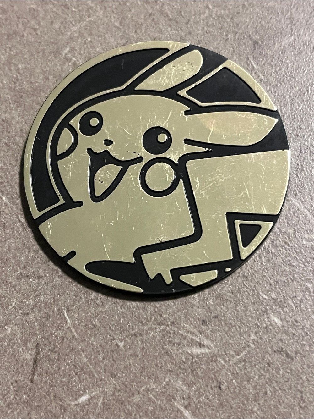 Pikachu Plastic Token Accessory Glow in the dark- 3”